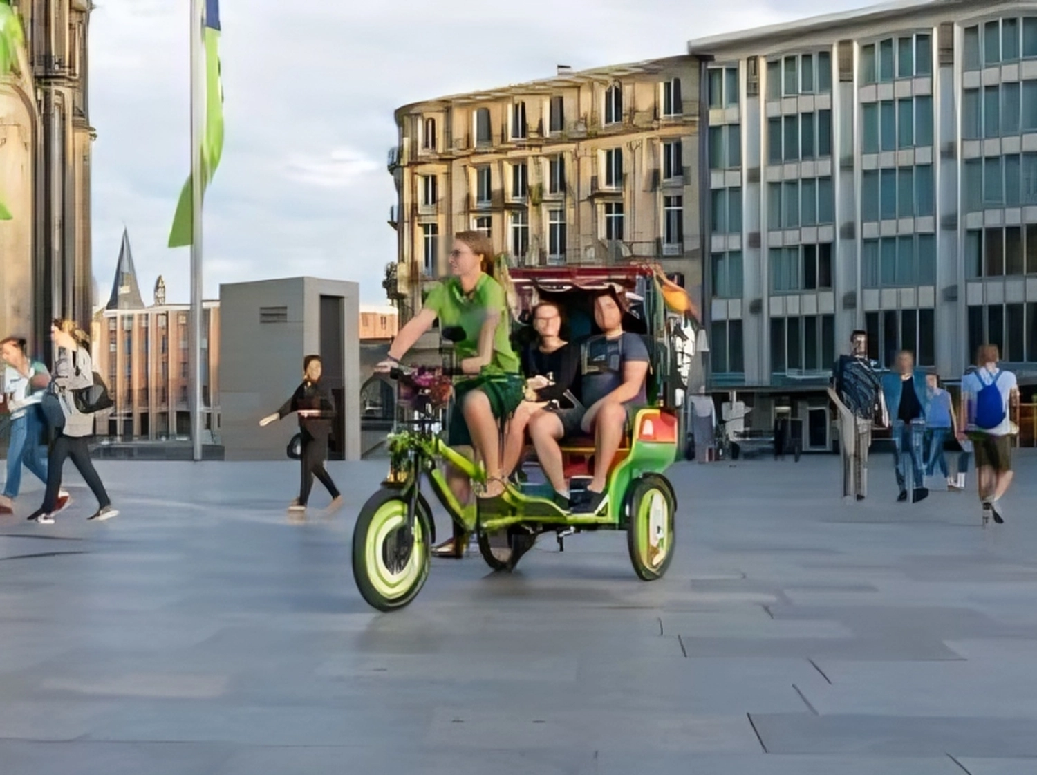Rickshaw4U Rikschafahrt 