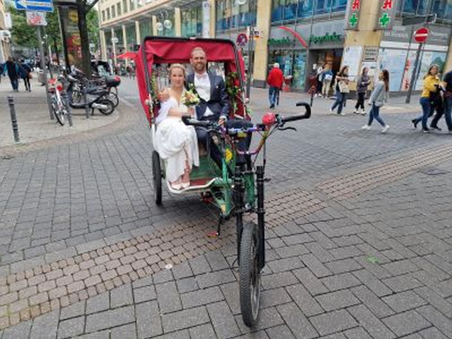 Rikscha4U Hochzeit