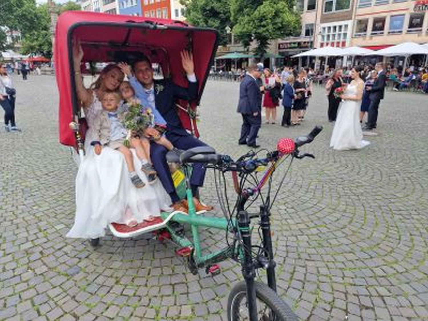 Rikscha4U Hochzeit
