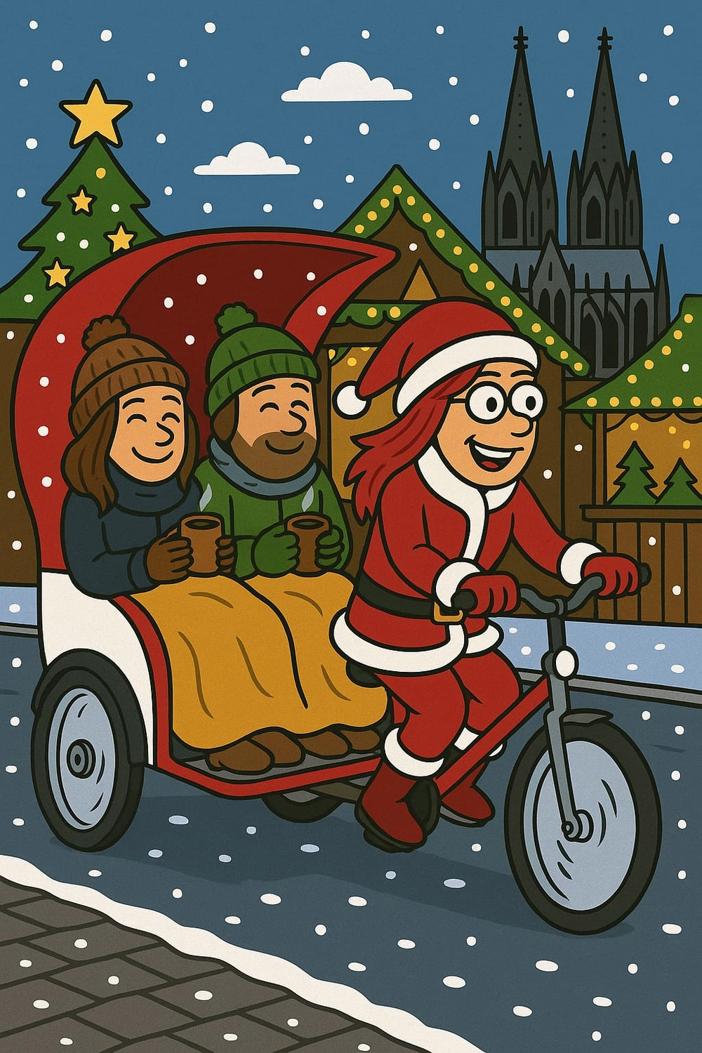 Junggesellenabschied mit der Rikscha von Rikscha4U