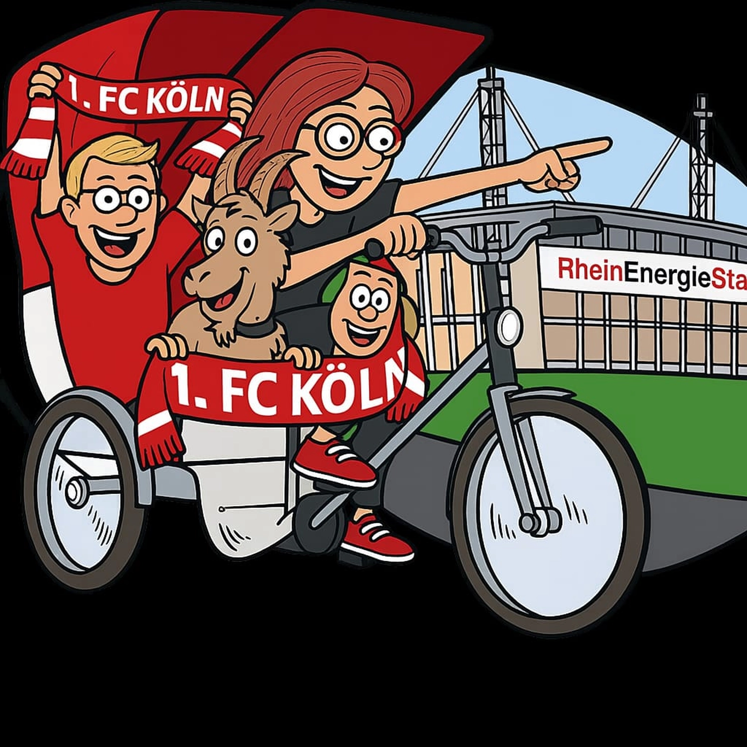 Rikscha Heckansicht von Rikscha4U