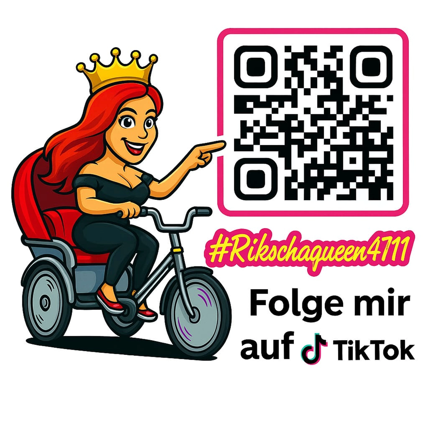 Rikscha Heckansicht von Rikscha4U