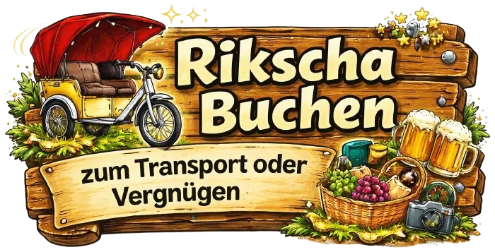Rikscha4U - Rikscha Touren - Buchung