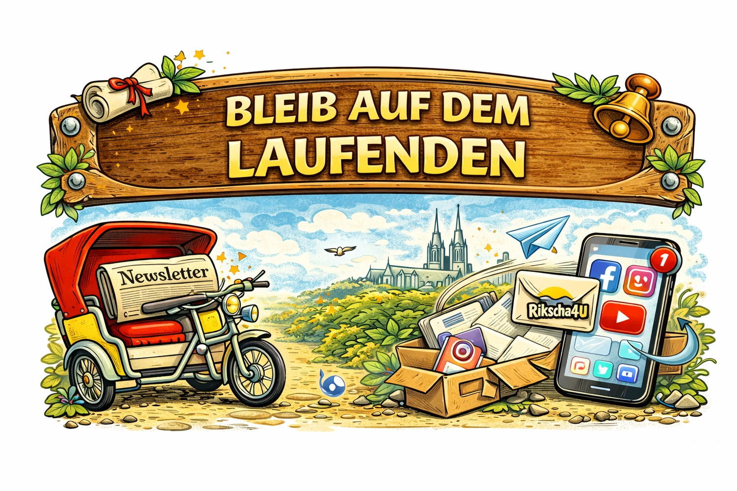 Rikscha4U - Rikscha Touren Rikschatouren von Rikscha 4U