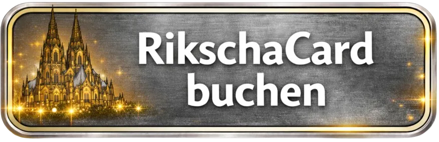 Rikscha4U - Rikscha Touren - Holzbanner